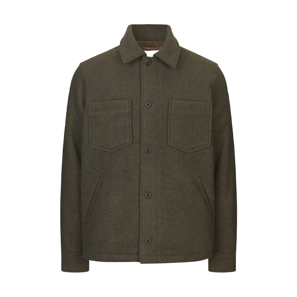 Samsøe Gevilt Regular Fit Overhemdjasje Green Heren