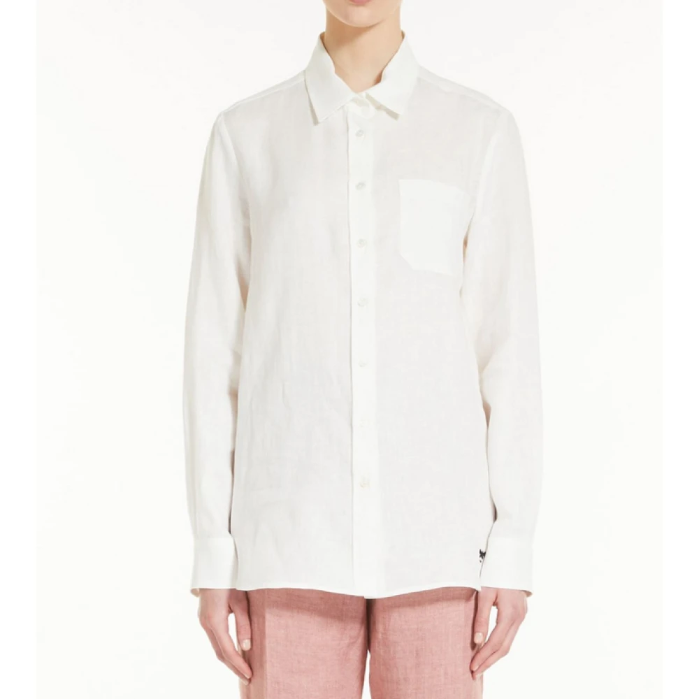 Max Mara Weekend Fortuna Wit Weekend Overhemd White Dames