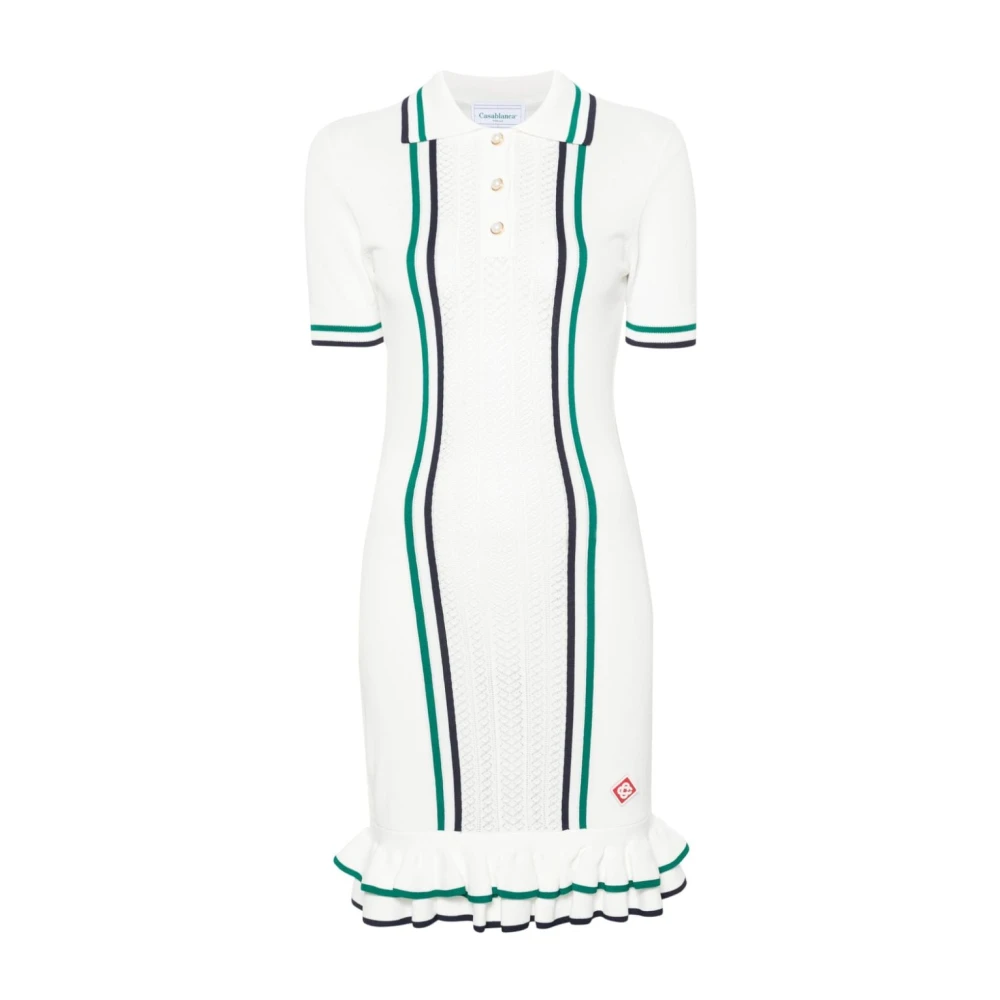 Casablanca Knitted Dresses White Dames