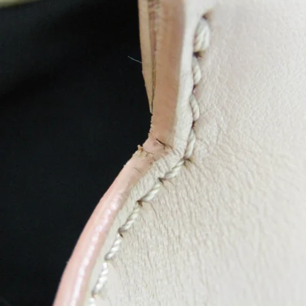 Burberry Vintage Pre-owned Leather handbags Pink Dames