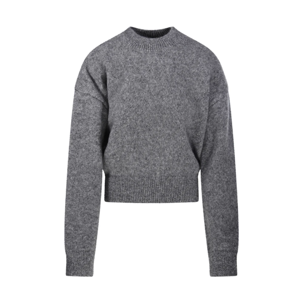 Jacquemus Grijze Gebreide Kleding voor Vrouwen Aw24 Gray Dames