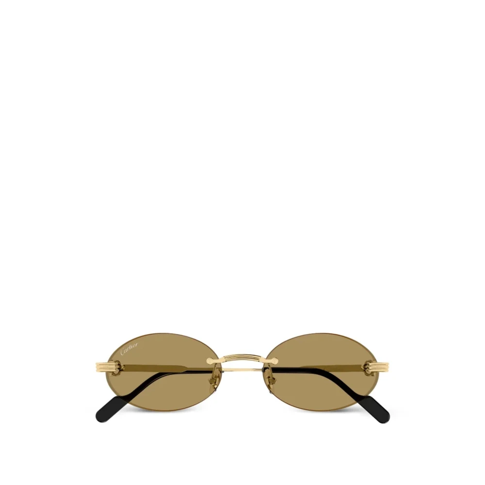 Cartier Unisex Yellow Sunglasses, 53 Mm, Ct0615s Sunglasses