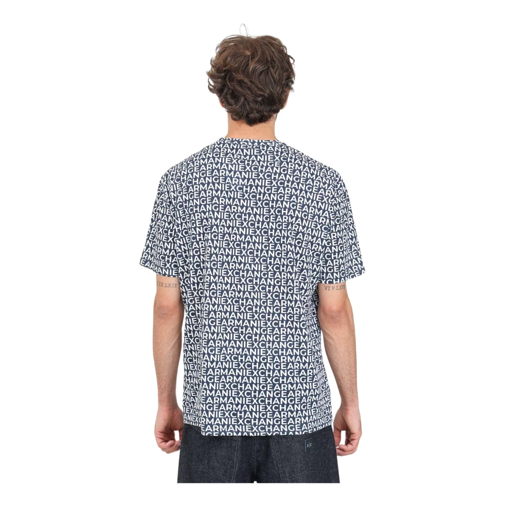 Armani Exchange Regular fit T-shirt White Heren