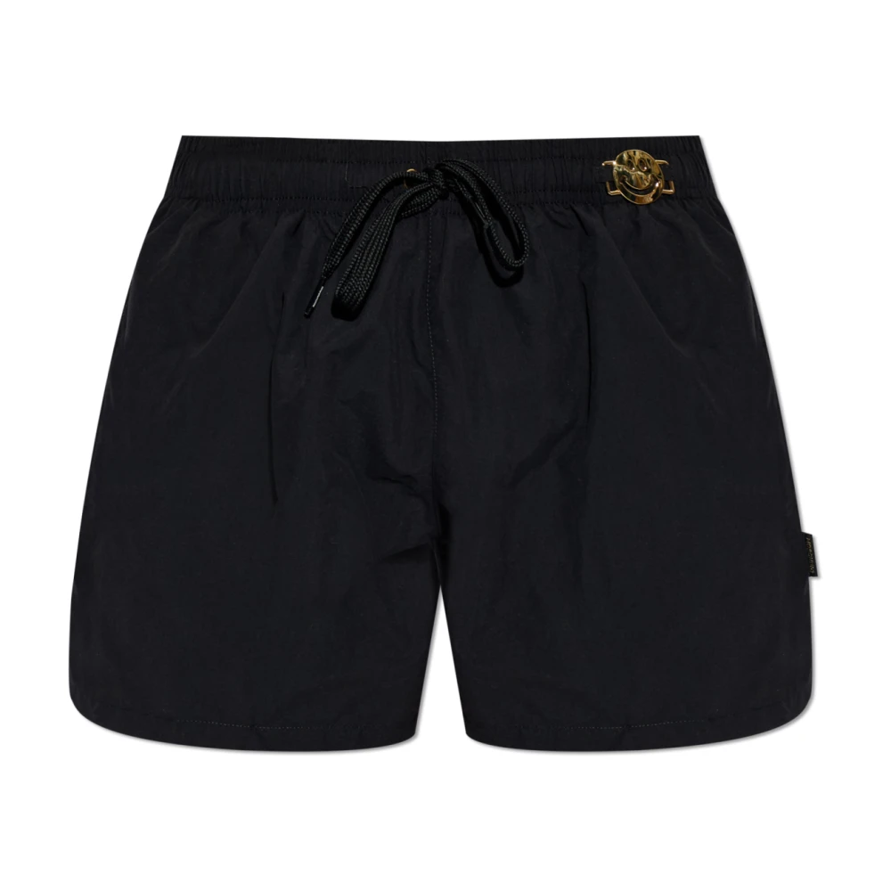 Moschino Hombre Negro Trajes De Baño, Talla: S