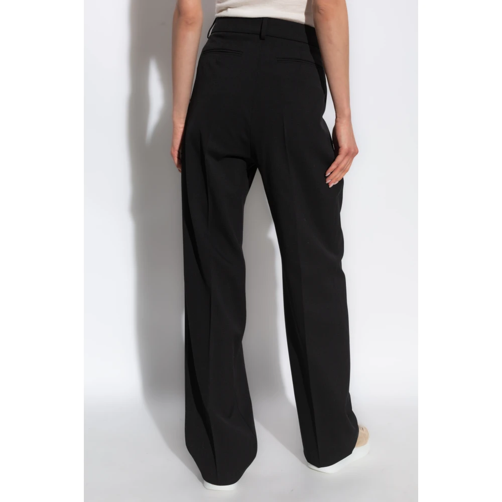 SPORTMAX Wollen broek Black Dames