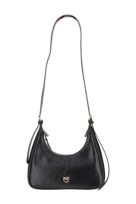 Glossy Leather Hobo Bag