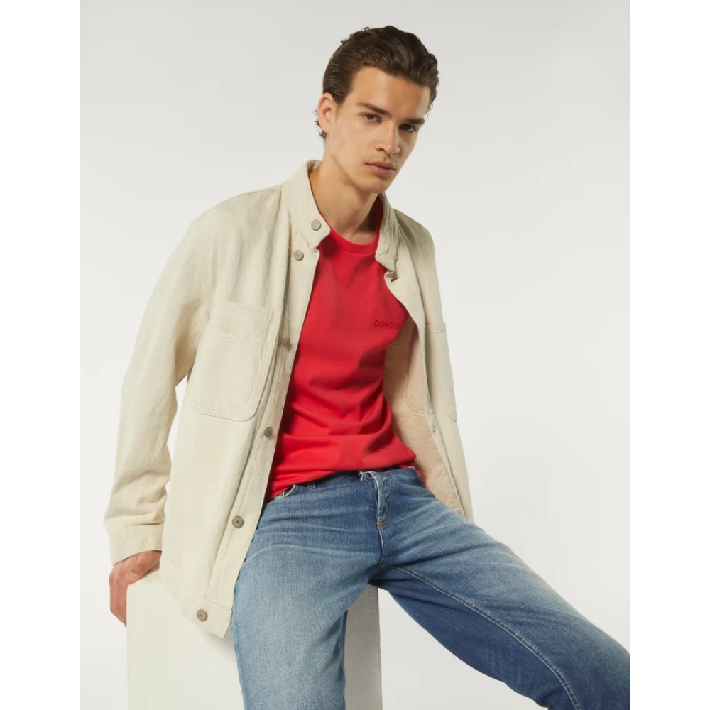 Dondup 528 T-Shirt Red Heren