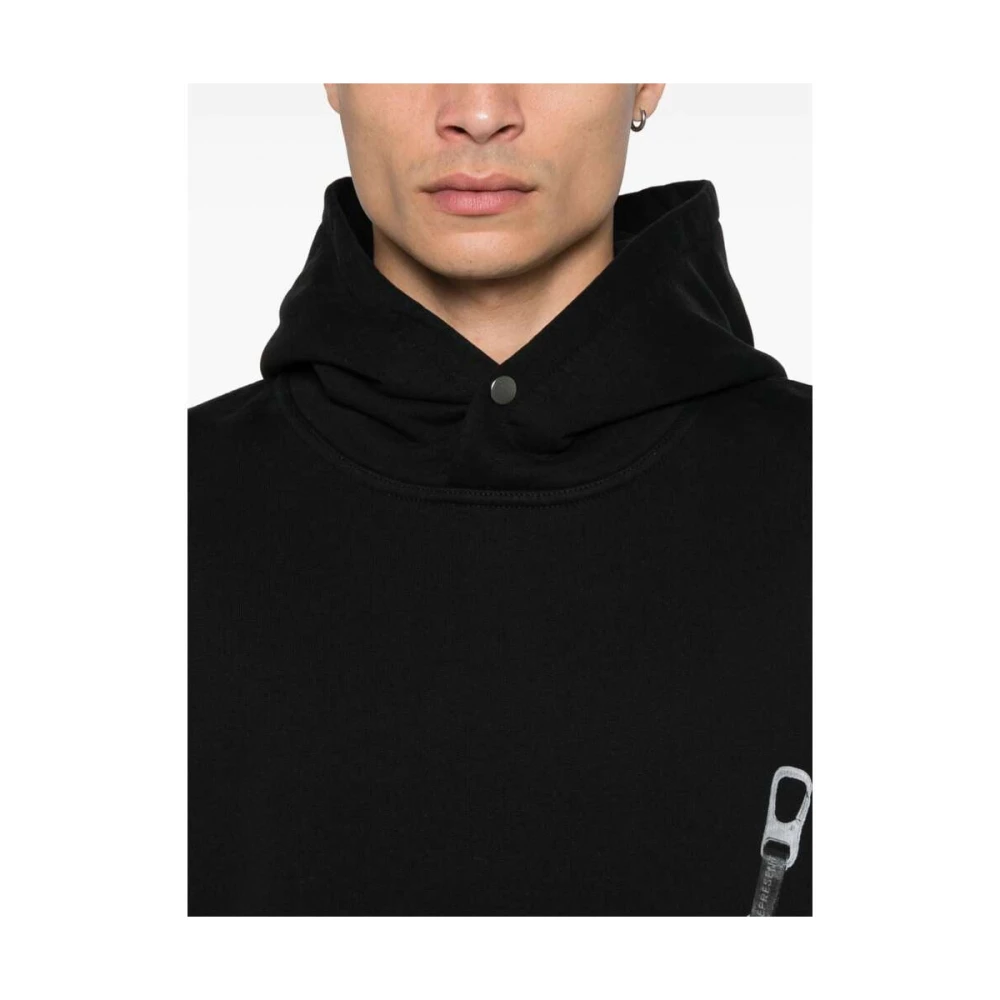 Represent Zwarte hoodie met sleutelprint Black Heren