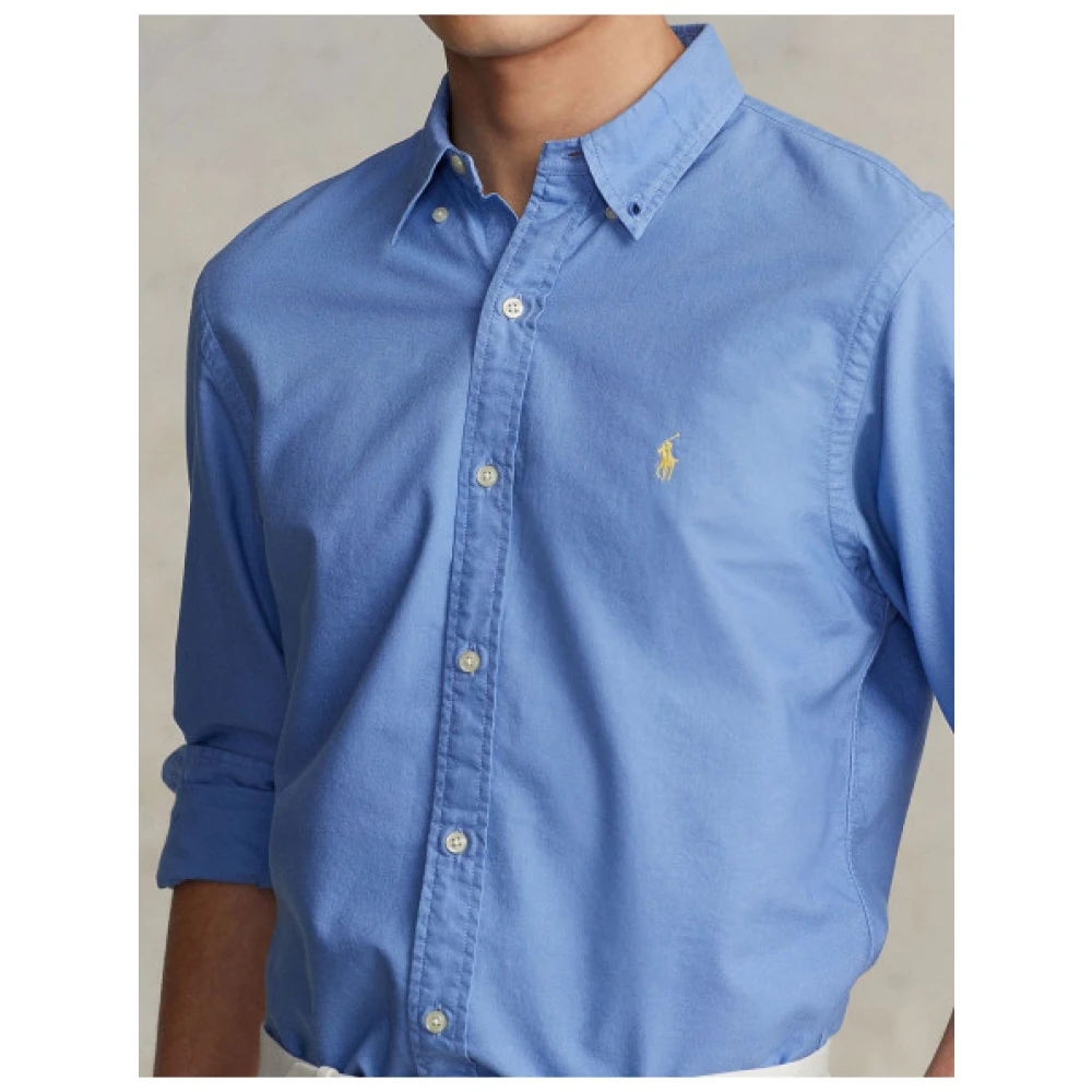 Polo Ralph Lauren Slim Fit Oxford Overhemd Blue Heren