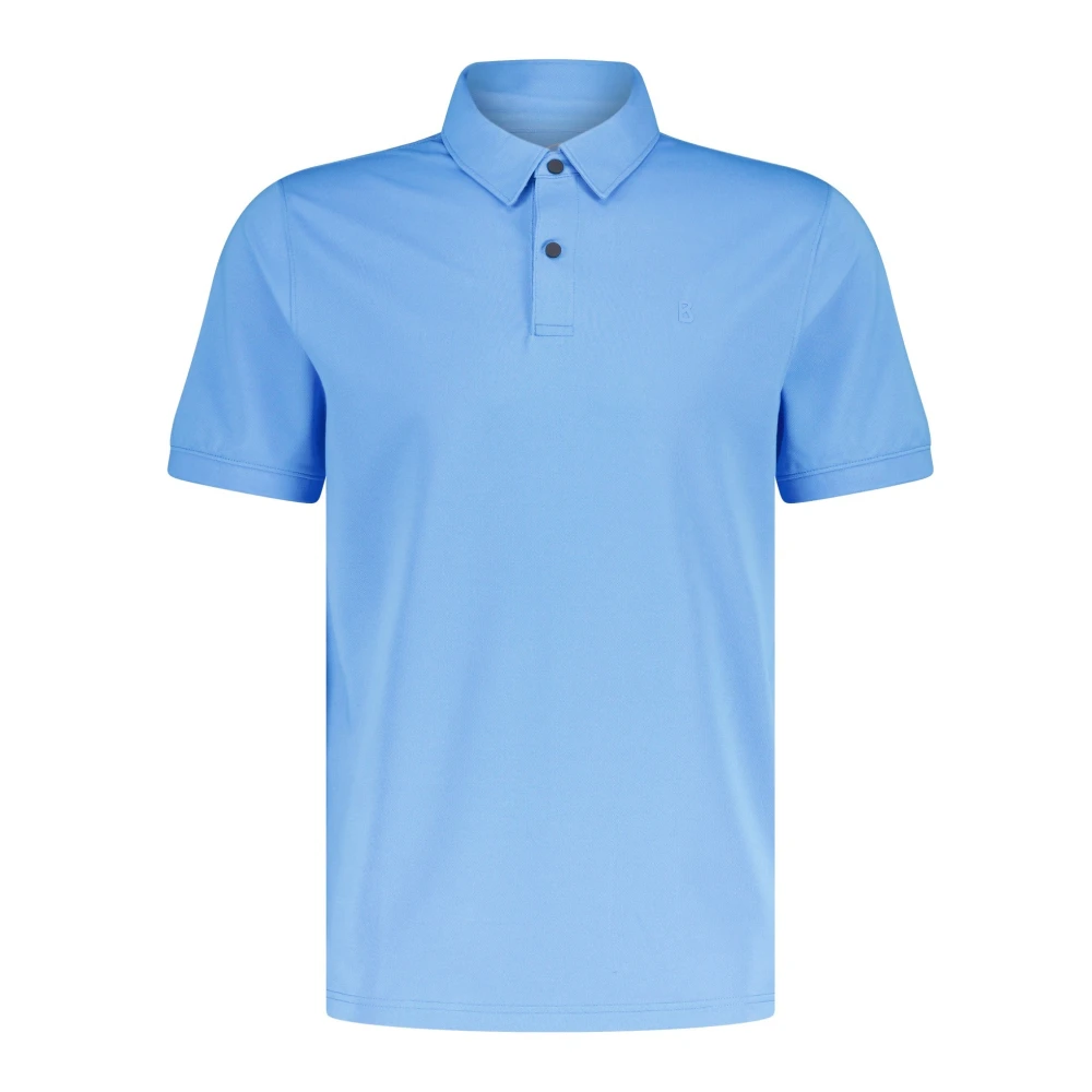 Bogner Timo Polo Shirt met Logo Blue Heren