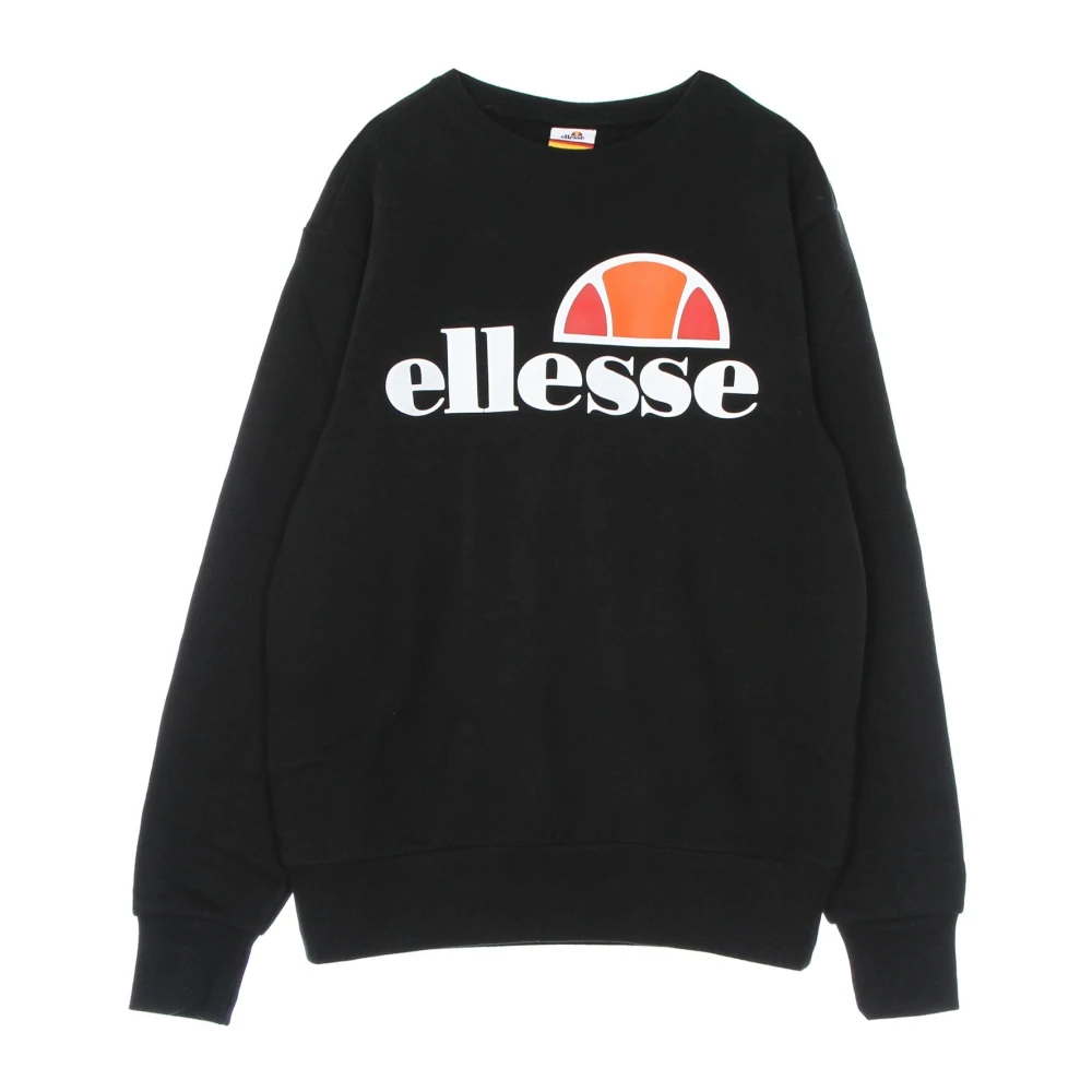 Ellesse Antraciet Crewneck Sweatshirt voor Mannen Gray Heren