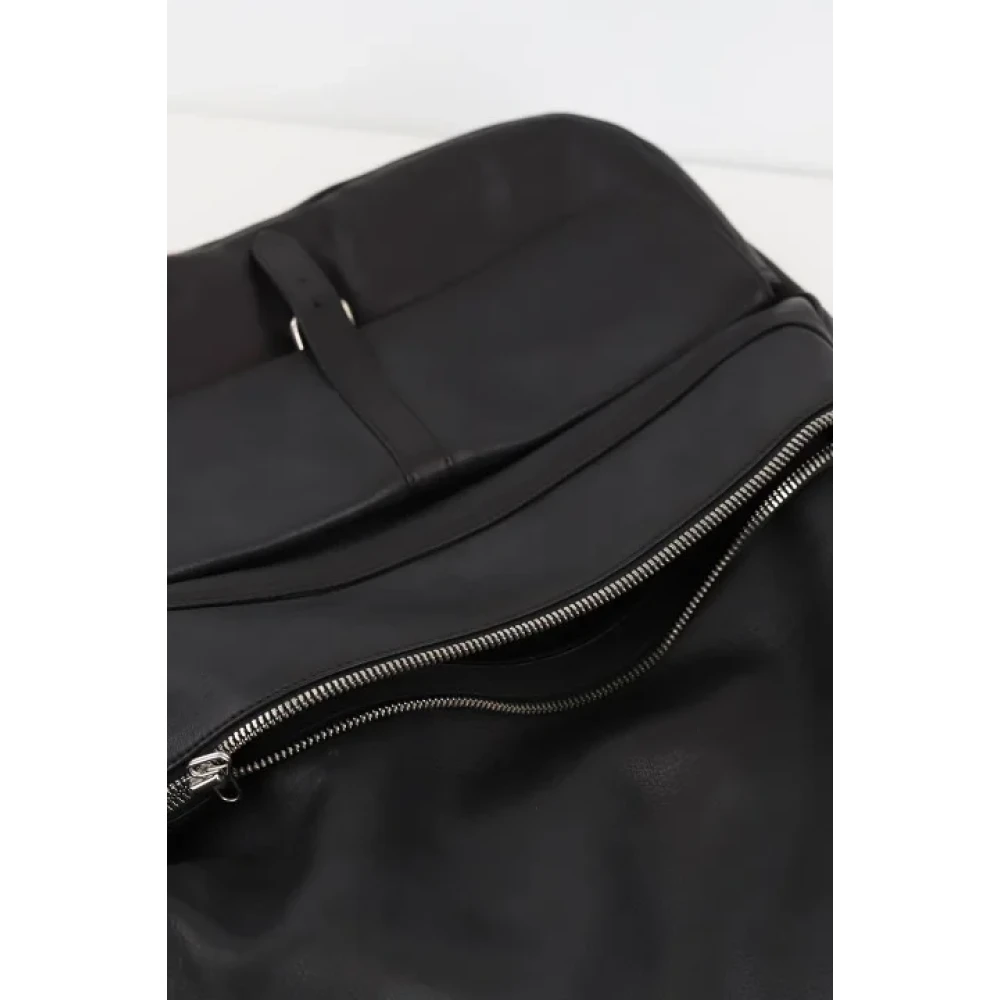 Balmain Pre-owned Leather shoulder-bags Black Dames