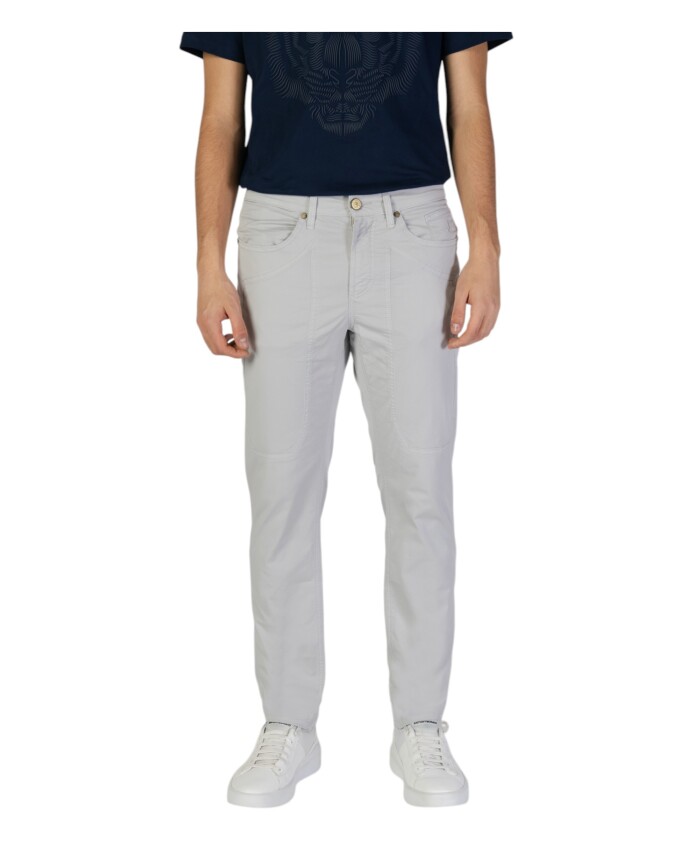 pantalon-gris-en-coton-lycra-avec-poches