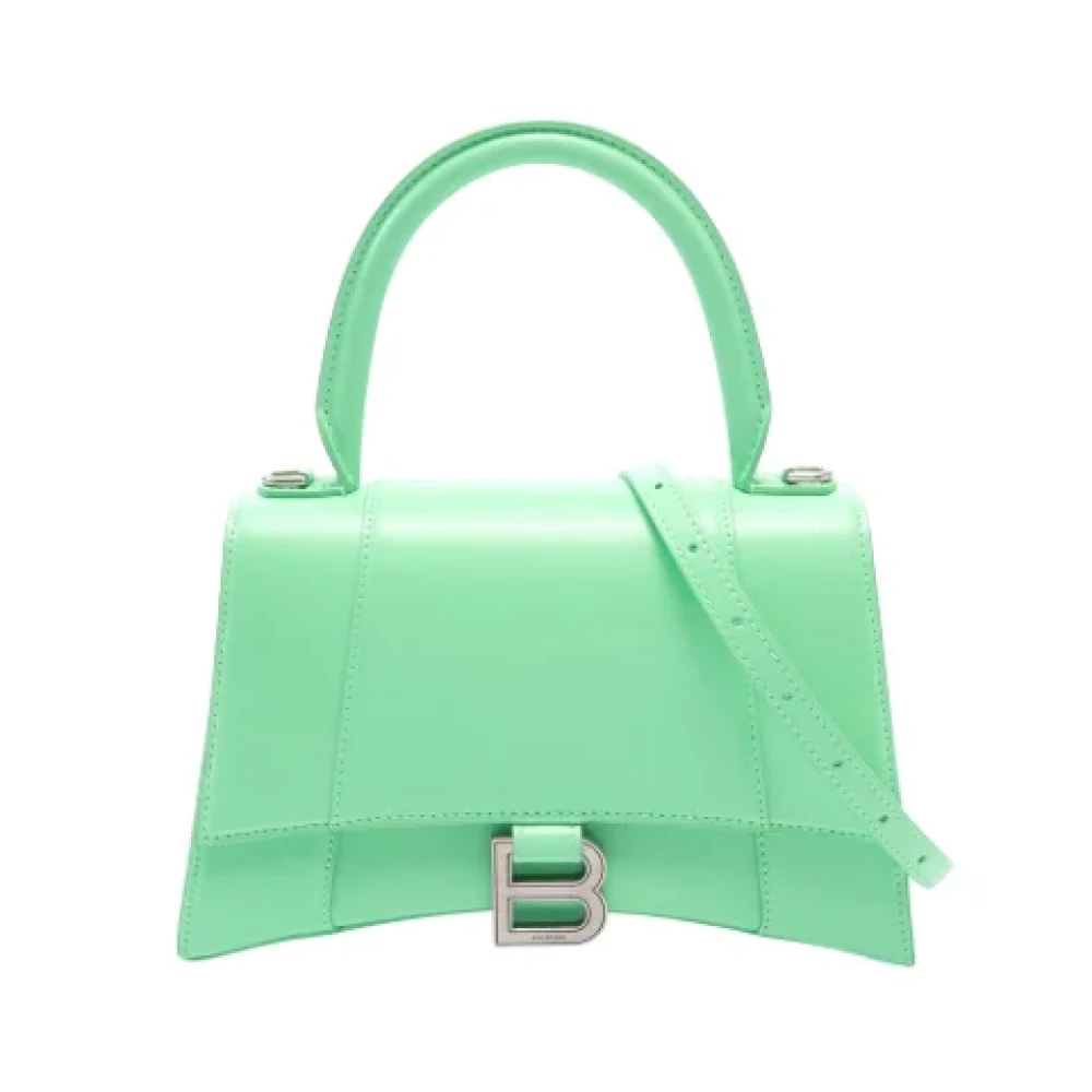 Balenciaga Vintage Pre-owned Leather balenciaga-bags Green Dames