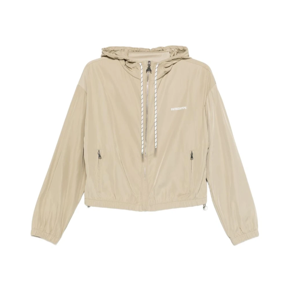 Patrizia Pepe Mujer Beige Chaquetas, Talla: M