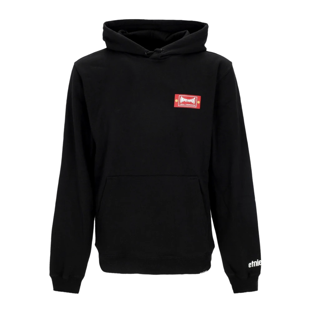 Etnies Men's Black Hoodies, L, Hoodie With Independent Logo