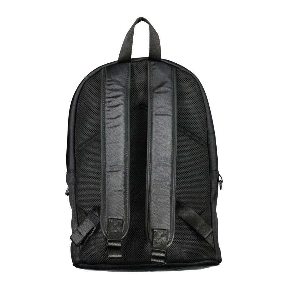Calvin Klein Zwarte heren rugzak met laptopvak Black Heren