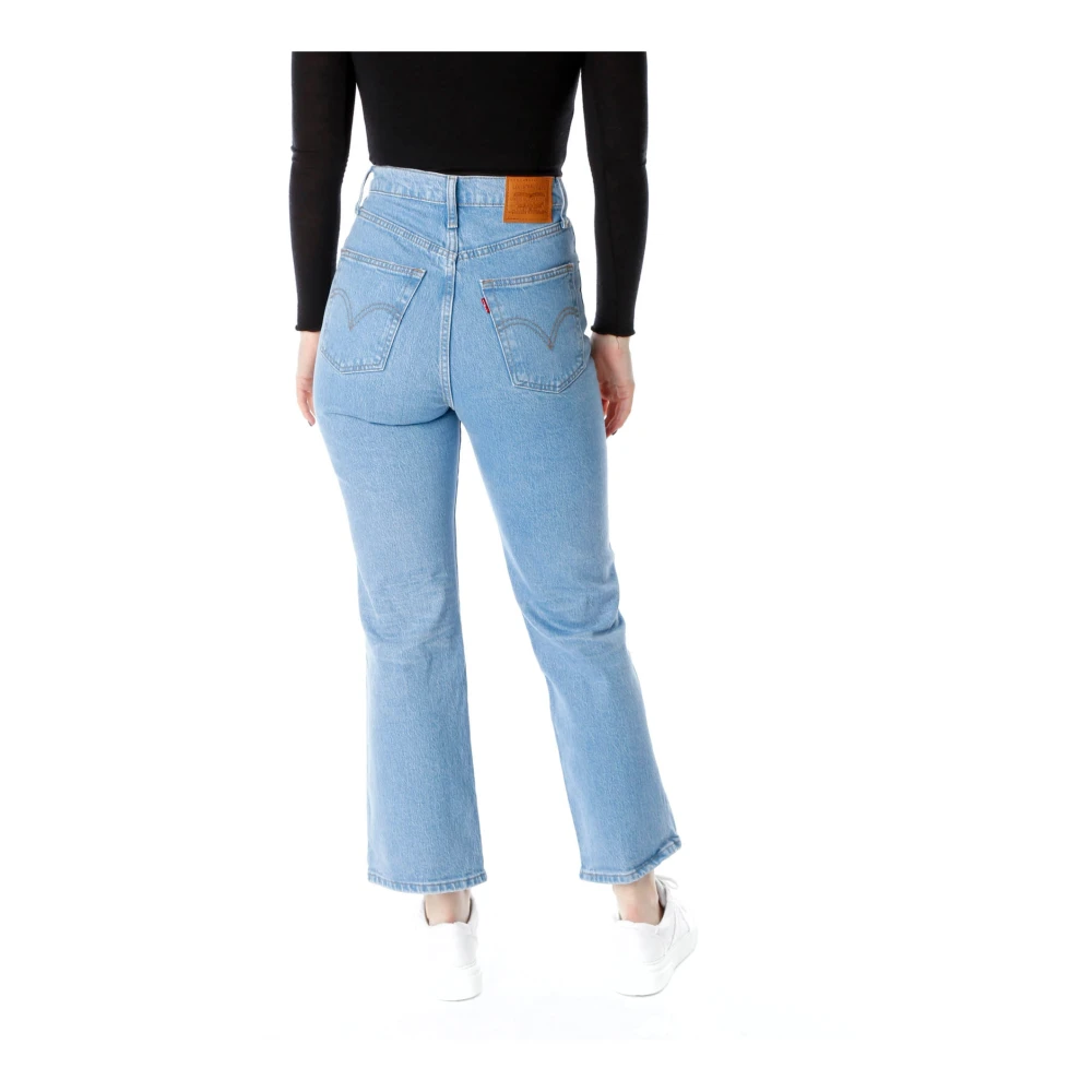 Levi's Highwaist Bootcut Jeans Blue Dames