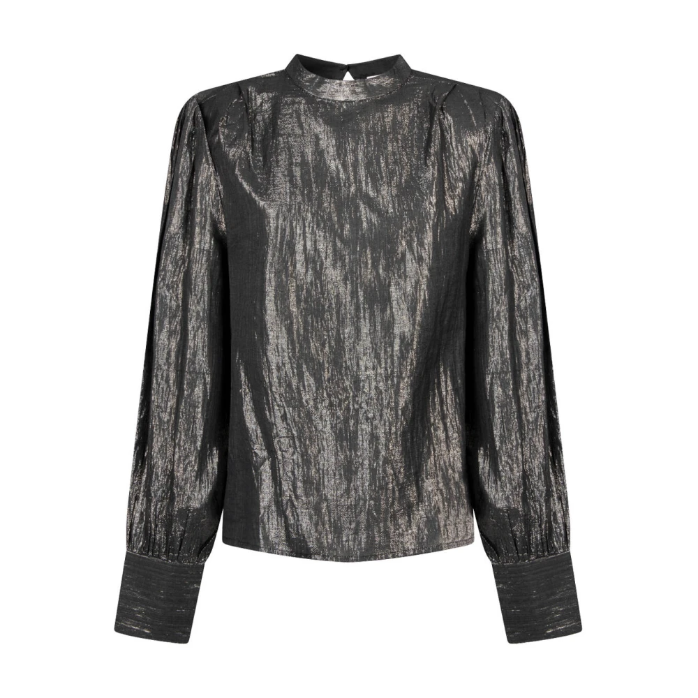 Aaiko Lange Mouw Blouse Bobbi Co Gray Dames