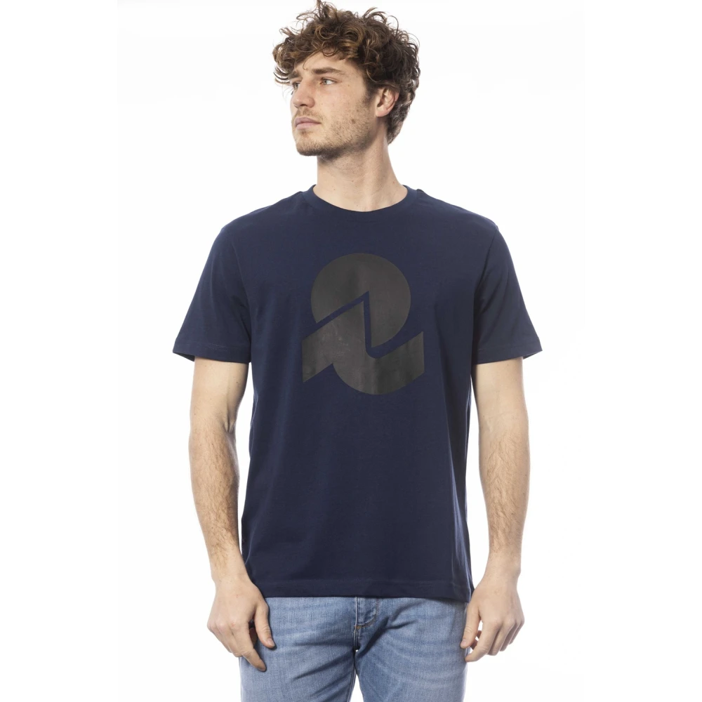 Invicta Men's Blue Big Logo T-Shirt Front And Back