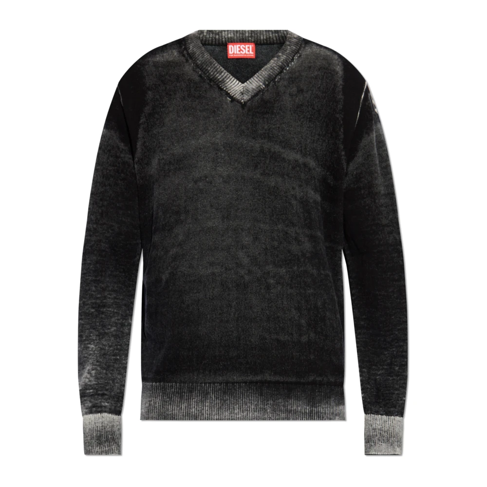 Diesel - Suéter K-Veli - Knitwear - Hombre - Negro - S