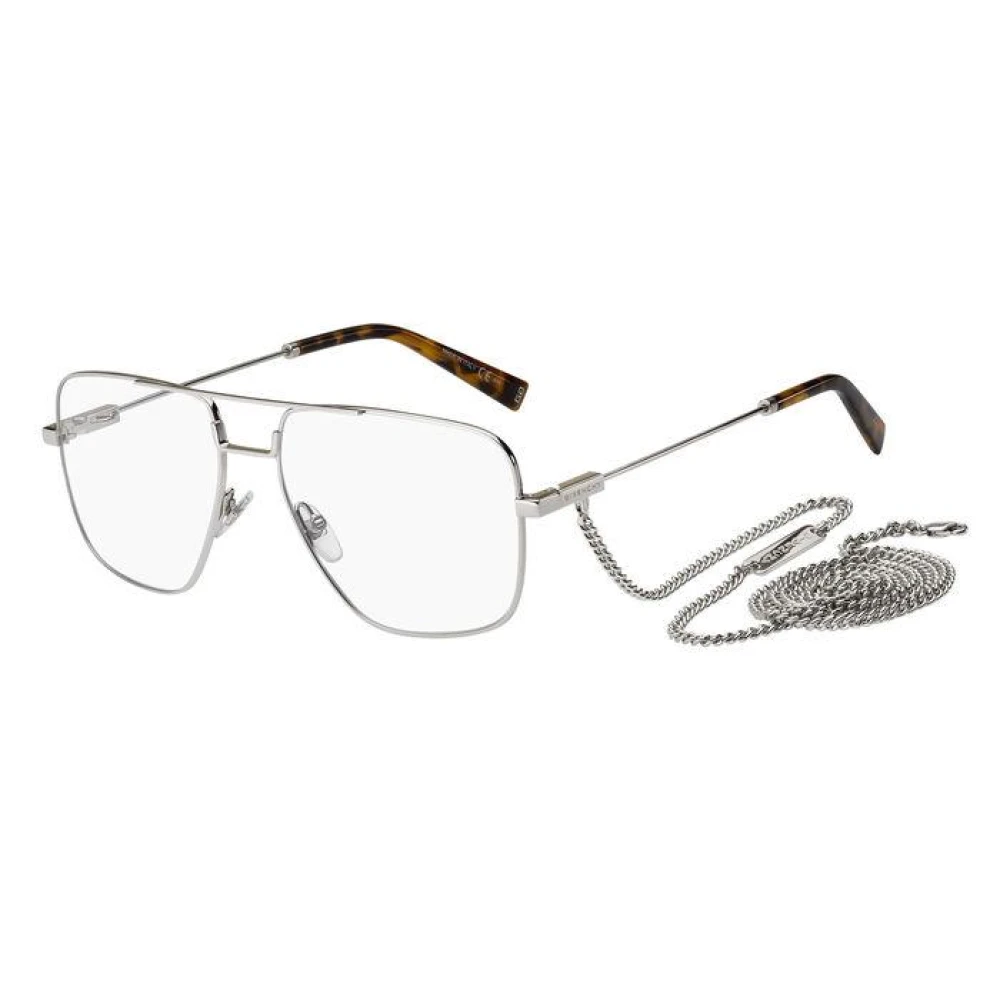 Givenchy Metalen montuur bril Gray Heren