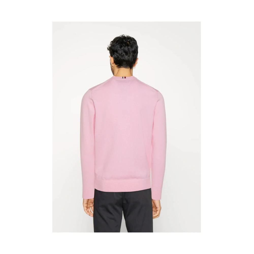 Tommy Hilfiger Roze Sweaters oor Heren Pink Heren
