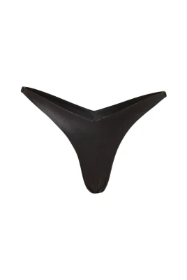 Metallic Logo Clip Slip