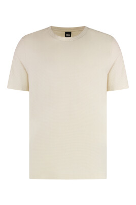 ribbed-collar-cotton-blend-t-shirt