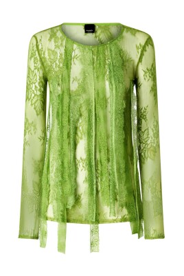 green-fringe-top-for-women
