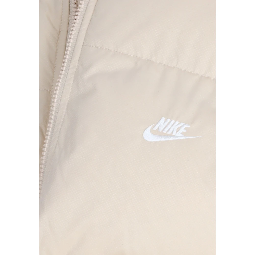 Nike High Collar Puffer Jacket Beige Heren