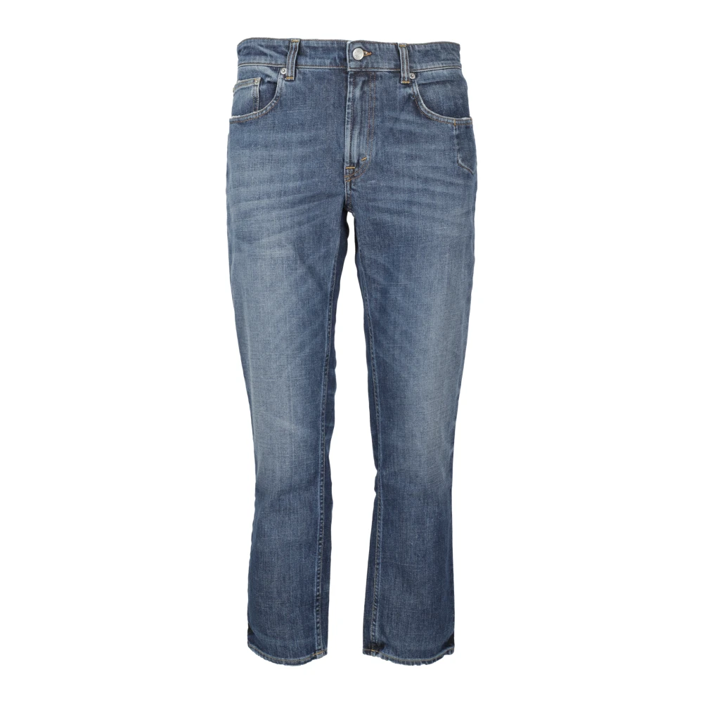 Department Five Denim Shorts voor Stijlvolle Looks Blue Heren