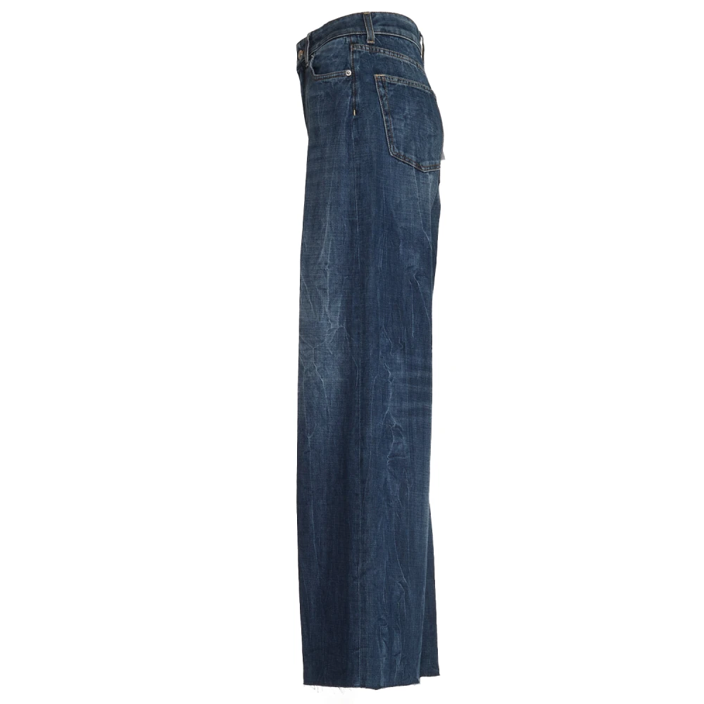 Department Five Denim Blauwe Jeans voor Dames Aw23 Blue Dames