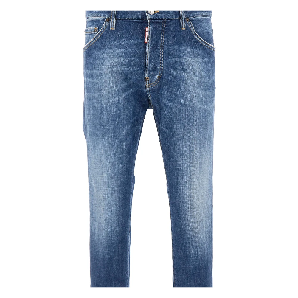 Dsquared2 Stijlvolle Jeans voor Mannen Blue Heren