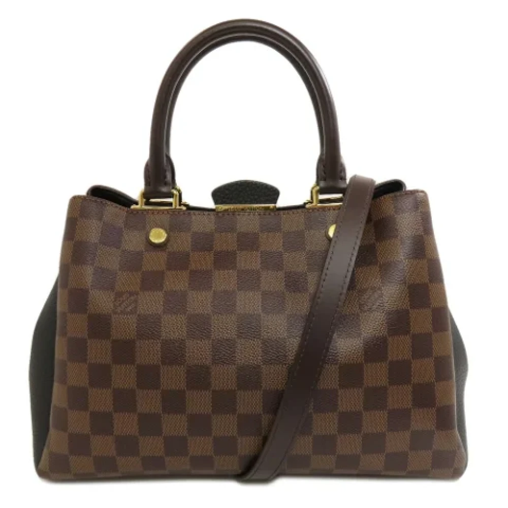 Louis Vuitton Vintage Pre-owned Canvas handbags Brown Dames