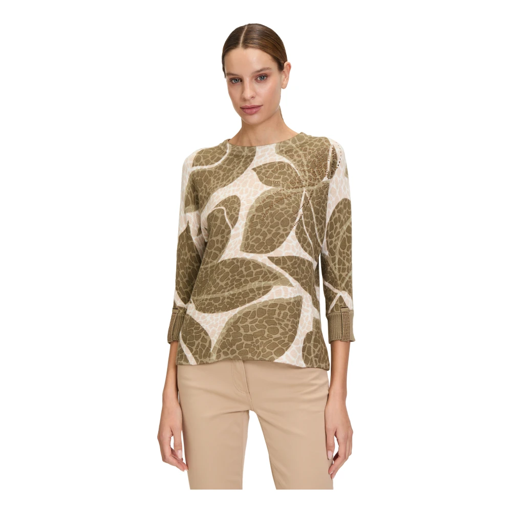 Betty Barclay Bloemige Glamour Gebreide Trui Multicolor Dames