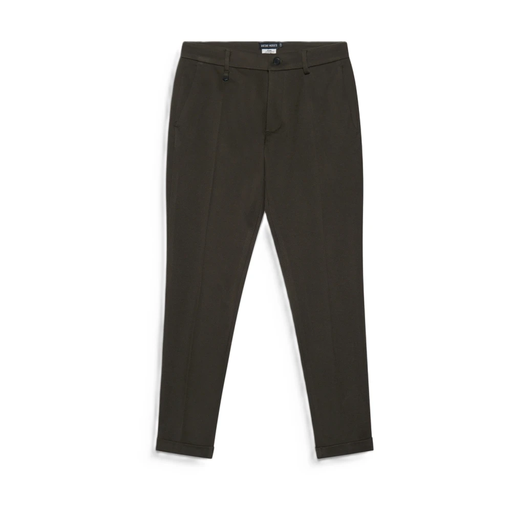 Antony Morato Super Skinny Fit Broek met Modern Design Green Heren