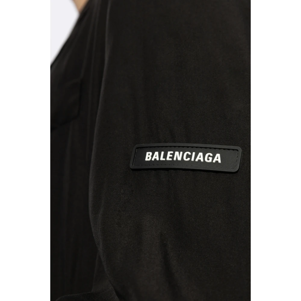 Balenciaga Oversized Jas Black Heren
