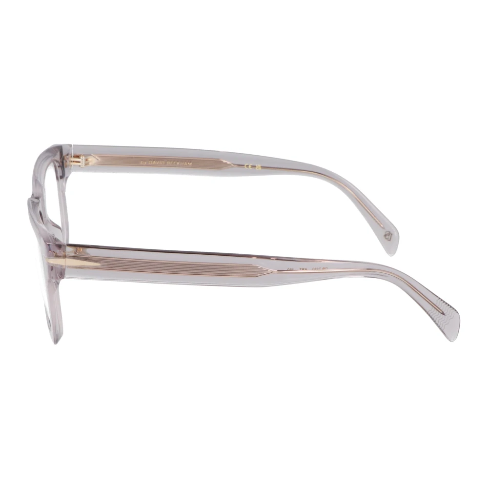 Eyewear by David Beckham Retro Vierkante Montuur Bril Gray Unisex