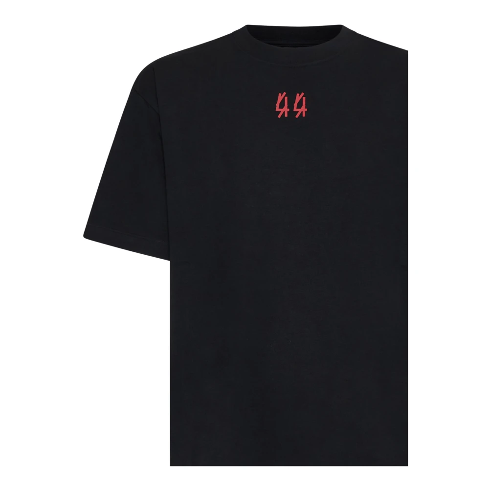 44 Label Group Stijlvolle T-shirts en Polos Black Heren