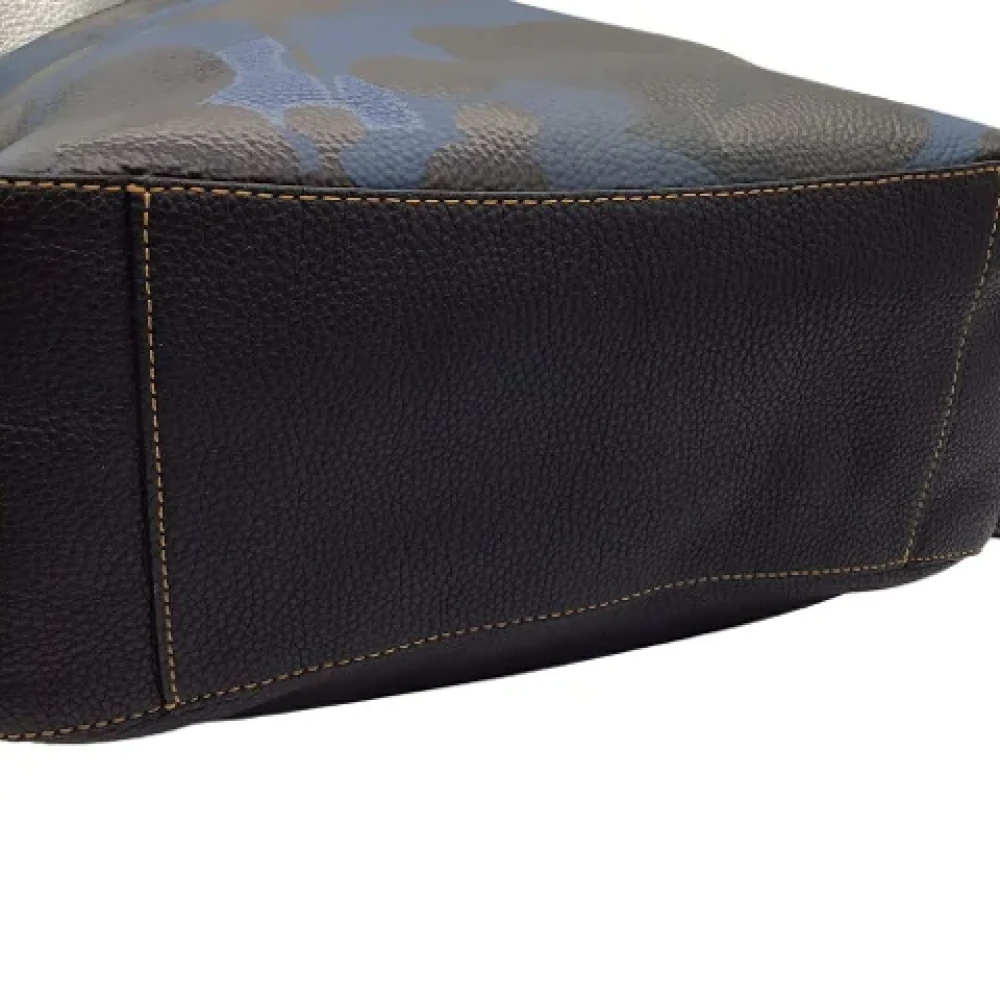 Coach Pre-owned Leather backpacks Black Dames