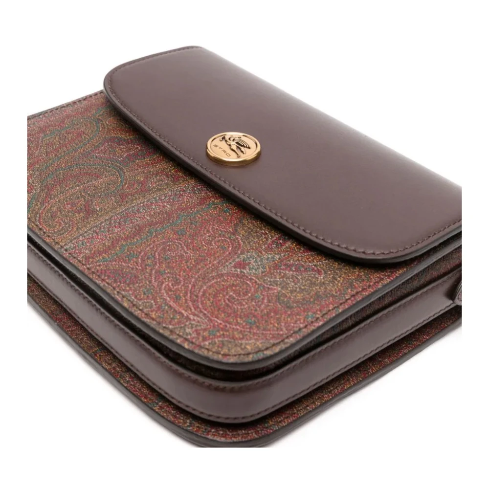 ETRO Bruine Essential Crossbody Tas Brown Dames