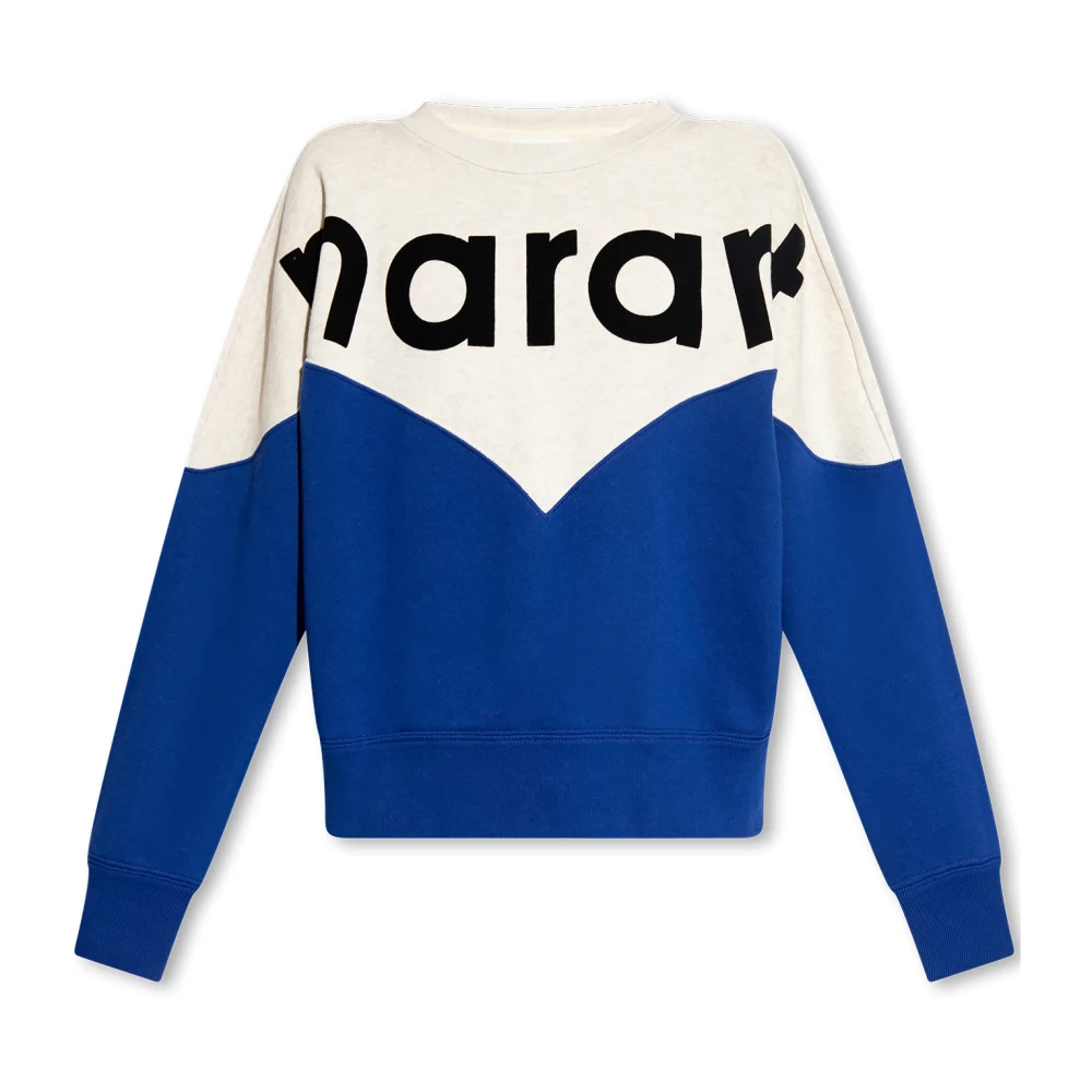 Isabel Marant Étoile Zachte katoenen sweatshirt voor dames Blue Dames