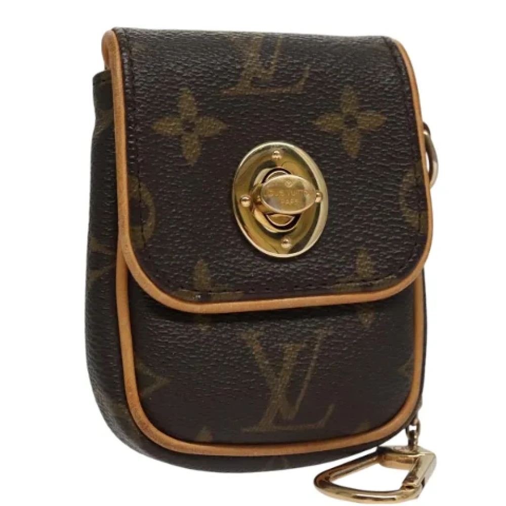 Louis Vuitton Vintage Pre-owned Canvas pouches Brown Dames