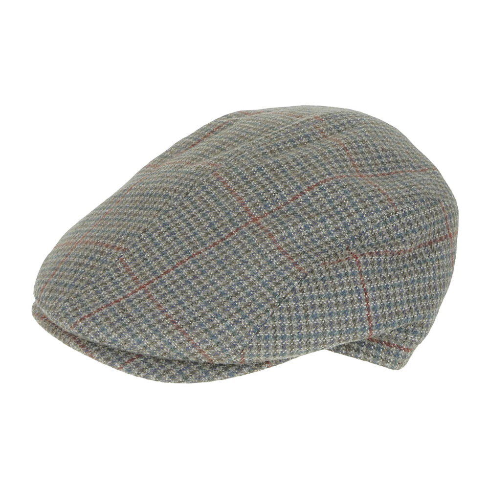 Borsalino Wollen pet met klep en logodetail Multicolor Heren