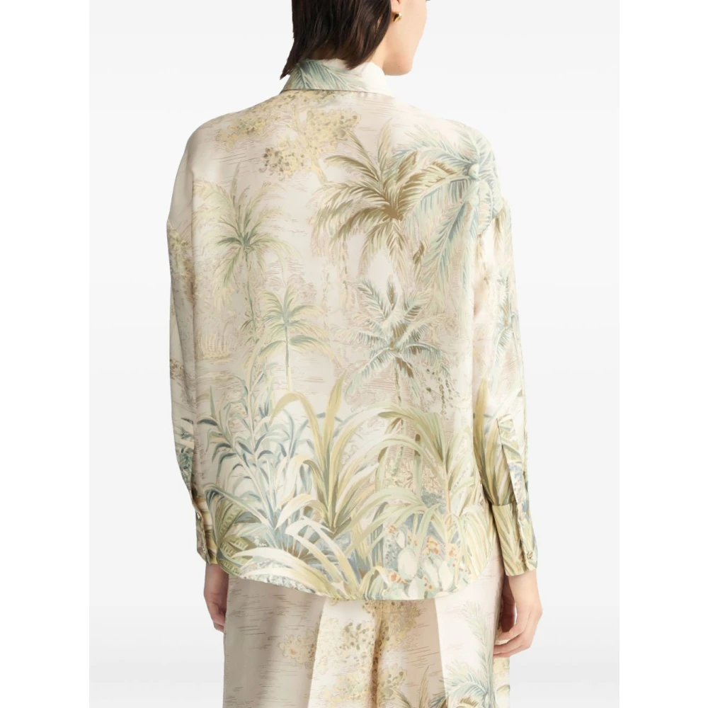 Liu Jo Groene shirts voor vrouwen Multicolor Dames