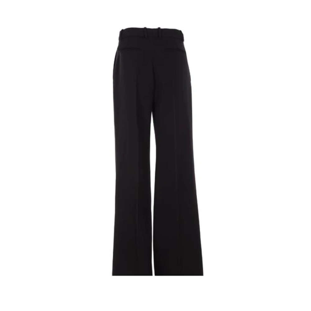 Saint Laurent Rechttoe rechtaan broek Black Dames