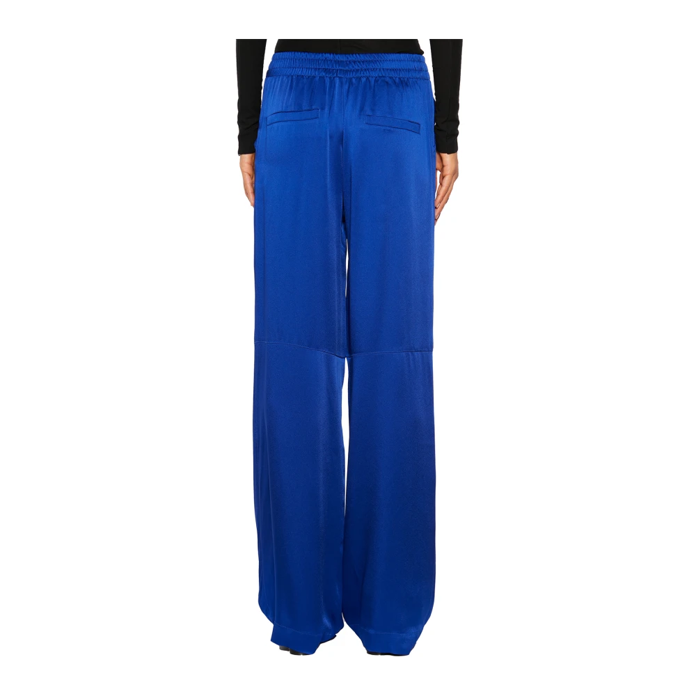 Andrea Ya aqov Wijde Palazzo Broek Blue Dames