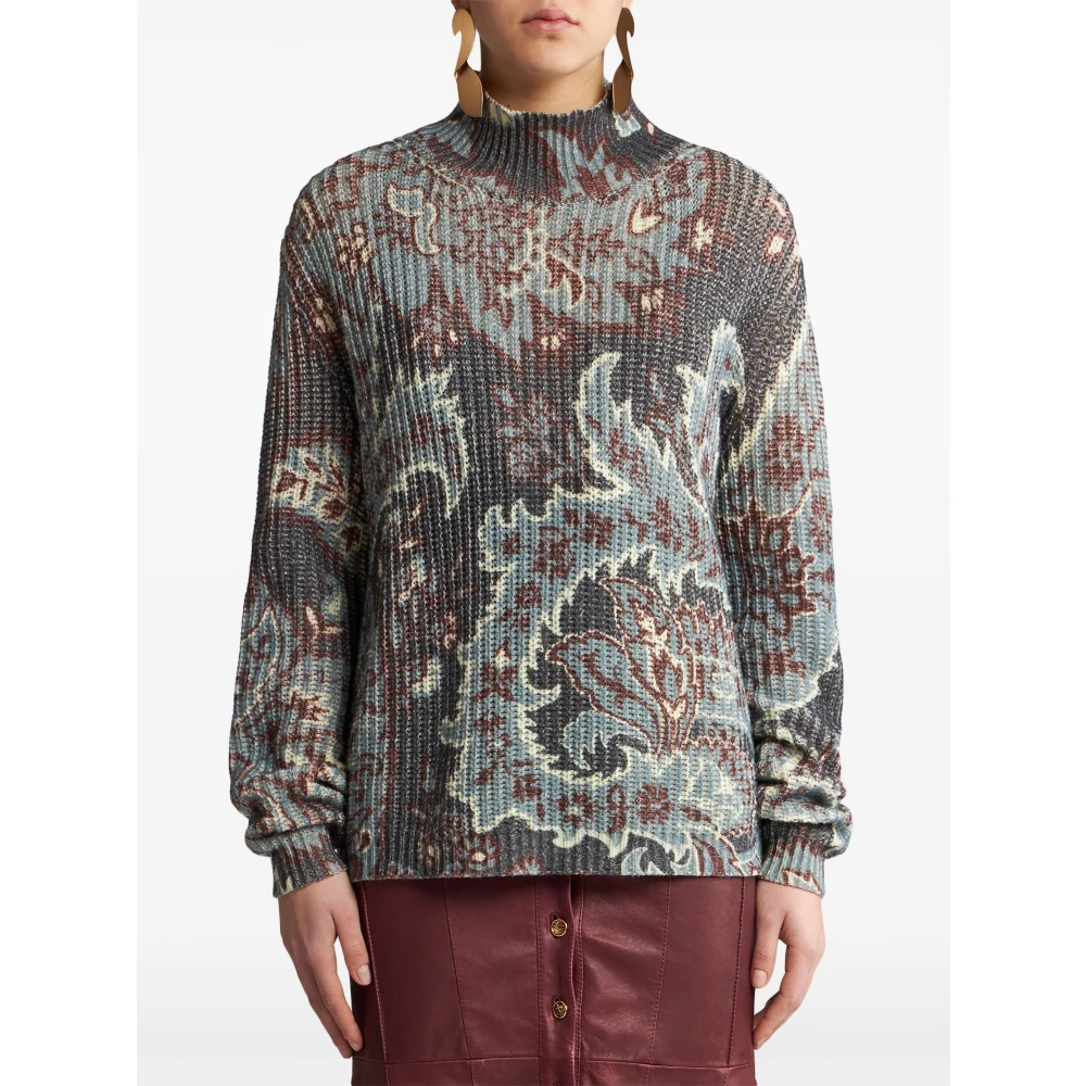 ETRO Stijlvolle Gebreide Top Multicolor Dames
