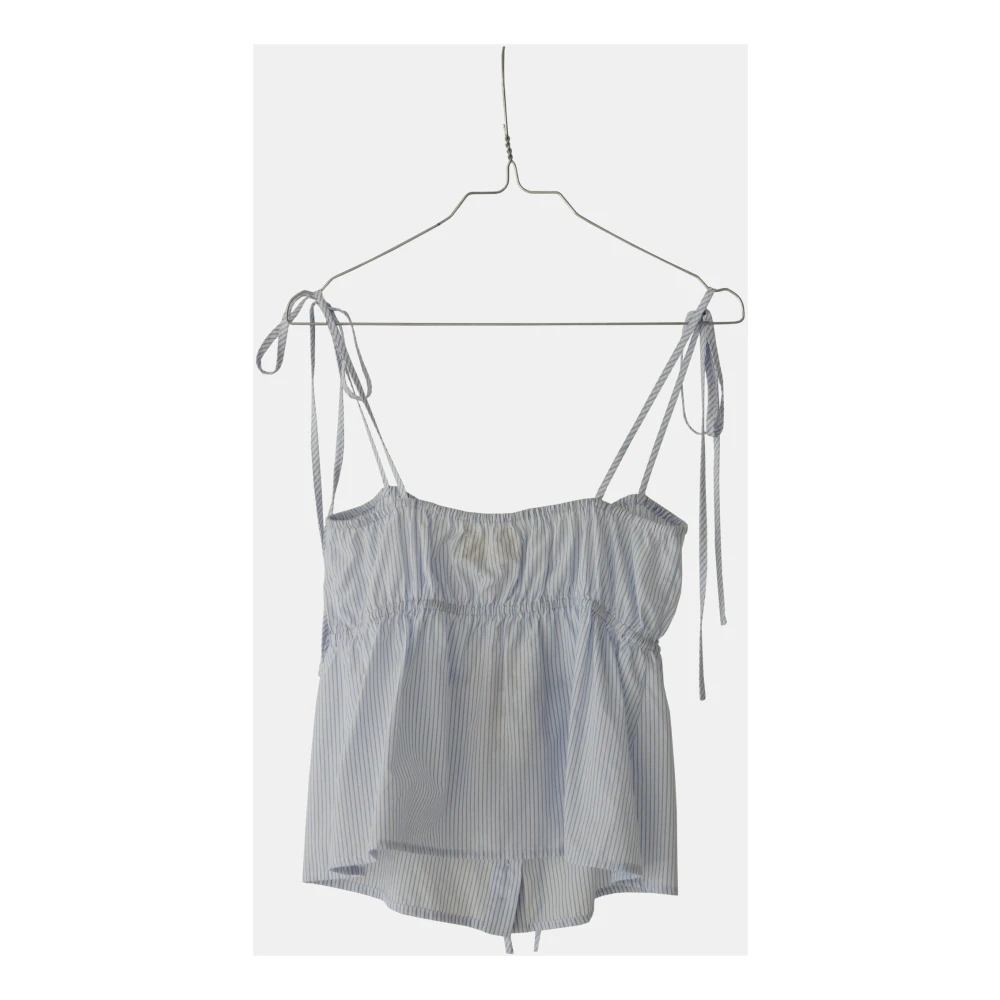 Designers Remix Daisy Top Blue Dames